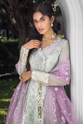 Aara | 3Pc Unstitched Suit Festive Luxury Collection Roohi By Mushq